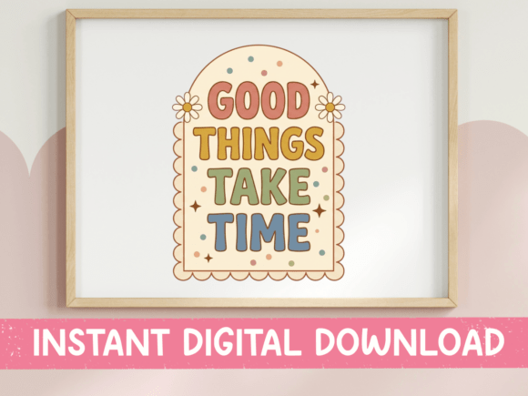 Good Things Take Time Arch Wall Art SVG Review
