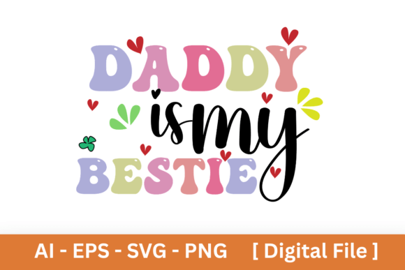 Groovy Daddy is My Bestie Sublimation Review
