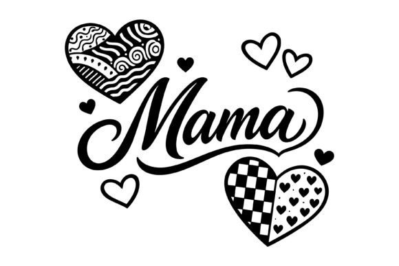 Mama Hearts Pattern Love Design Review