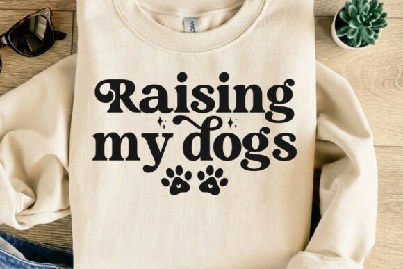 Raising My Dogs T-Shirt Design: An Embroidery Review