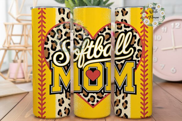 Softball MOM Leopard Print 20oz Tumbler Review
