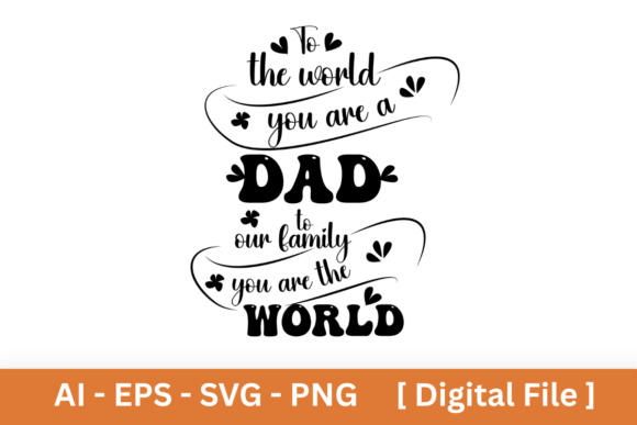 To the World You Are a Dad: Embroidery Review