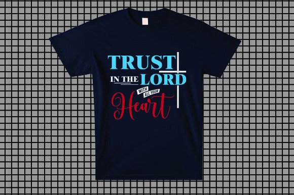 TRUST in the LORD: Embroidery Design Review